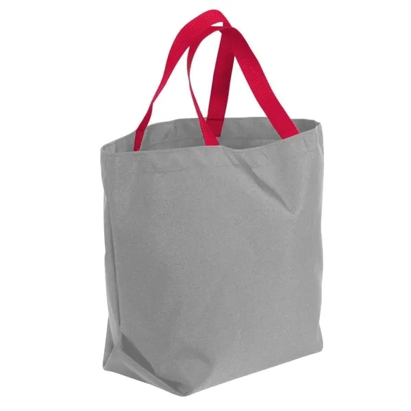 Order Custom Logo Poly Convention Expo Tote Bags-Extensive Color Options-17 Sizes.... from ASI 73775 Unionwear