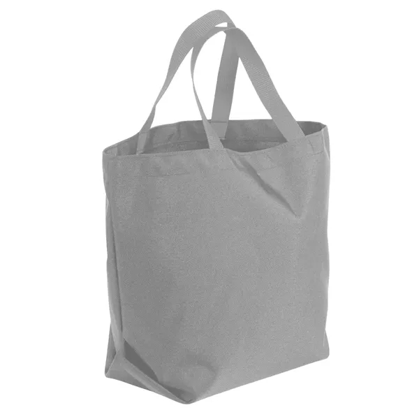 Order Custom Logo Poly Convention Expo Tote Bags-Extensive Color Options-17 Sizes.... from ASI 73775 Unionwear