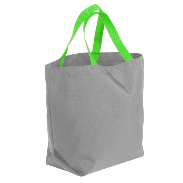 Order Custom Logo Poly Convention Expo Tote Bags-Extensive Color Options-17 Sizes.... from ASI 73775 Unionwear