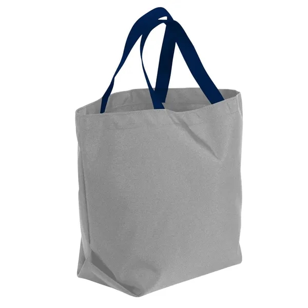Order Custom Logo Poly Convention Expo Tote Bags-Extensive Color Options-17 Sizes.... from ASI 73775 Unionwear