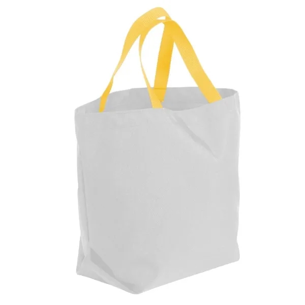Order Custom Logo Poly Convention Expo Tote Bags-Extensive Color Options-17 Sizes.... from ASI 73775 Unionwear