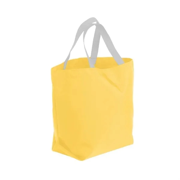 Order Custom Logo Poly Convention Expo Tote Bags-Extensive Color Options-17 Sizes.... from ASI 73775 Unionwear
