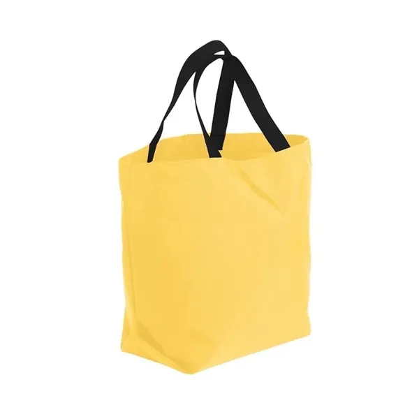 Order Custom Logo Poly Convention Expo Tote Bags-Extensive Color Options-17 Sizes.... from ASI 73775 Unionwear