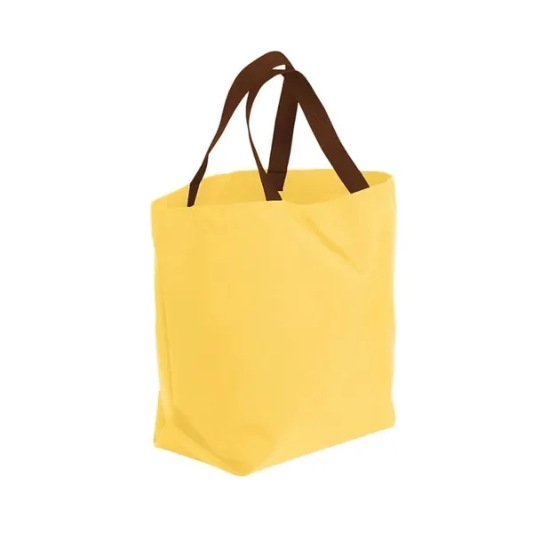 Order Custom Logo Poly Convention Expo Tote Bags-Extensive Color Options-17 Sizes.... from ASI 73775 Unionwear