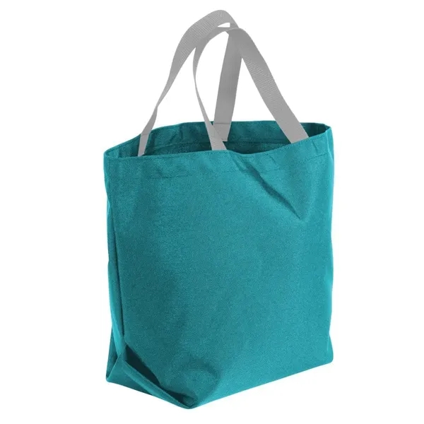 Order Custom Logo Poly Convention Expo Tote Bags-Extensive Color Options-17 Sizes.... from ASI 73775 Unionwear