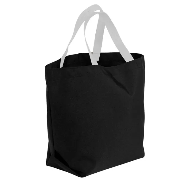 Order Custom Logo Poly Convention Expo Tote Bags-Extensive Color Options-17 Sizes.... from ASI 73775 Unionwear