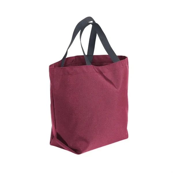 Order Custom Logo Poly Convention Expo Tote Bags-Extensive Color Options-17 Sizes.... from ASI 73775 Unionwear