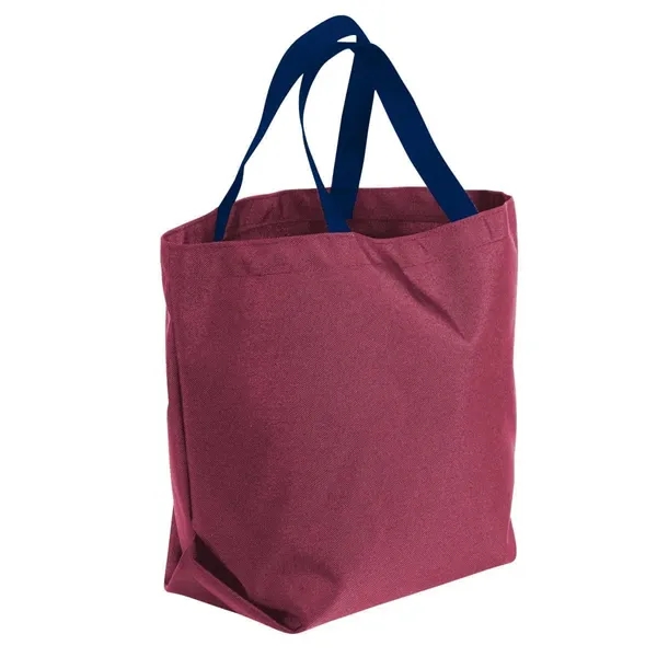 Order Custom Logo Poly Convention Expo Tote Bags-Extensive Color Options-17 Sizes.... from ASI 73775 Unionwear