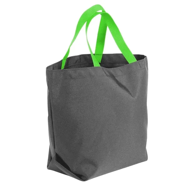 Order Custom Logo Poly Convention Expo Tote Bags-Extensive Color Options-17 Sizes.... from ASI 73775 Unionwear