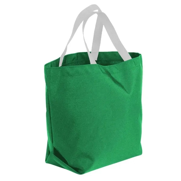 Order Custom Logo Poly Convention Expo Tote Bags-Extensive Color Options-17 Sizes.... from ASI 73775 Unionwear