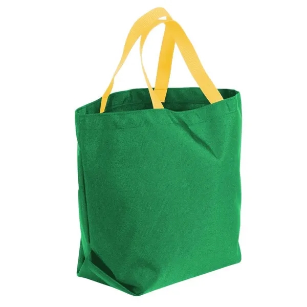 Order Custom Logo Poly Convention Expo Tote Bags-Extensive Color Options-17 Sizes.... from ASI 73775 Unionwear