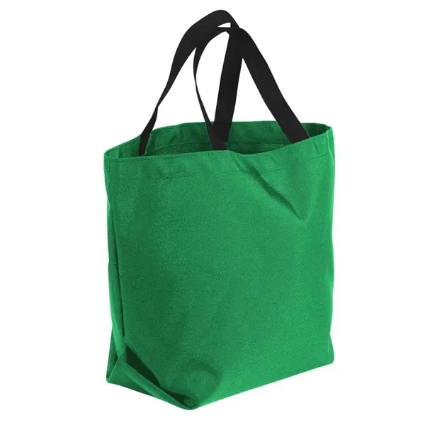 Order Custom Logo Poly Convention Expo Tote Bags-Extensive Color Options-17 Sizes.... from ASI 73775 Unionwear
