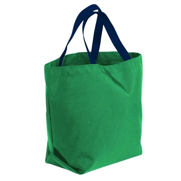Order Custom Logo Poly Convention Expo Tote Bags-Extensive Color Options-17 Sizes.... from ASI 73775 Unionwear