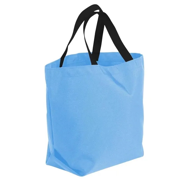Order Custom Logo Poly Convention Expo Tote Bags-Extensive Color Options-17 Sizes.... from ASI 73775 Unionwear