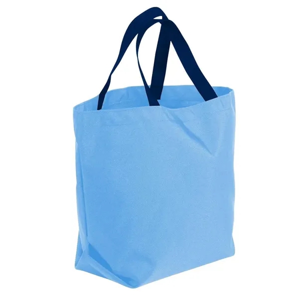 Order Custom Logo Poly Convention Expo Tote Bags-Extensive Color Options-17 Sizes.... from ASI 73775 Unionwear