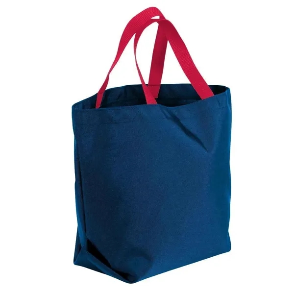Order Custom Logo Poly Convention Expo Tote Bags-Extensive Color Options-17 Sizes.... from ASI 73775 Unionwear