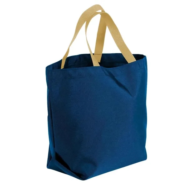 Order Custom Logo Poly Convention Expo Tote Bags-Extensive Color Options-17 Sizes.... from ASI 73775 Unionwear