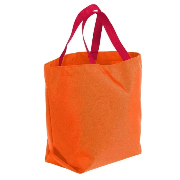 Order Custom Logo Poly Convention Expo Tote Bags-Extensive Color Options-17 Sizes.... from ASI 73775 Unionwear