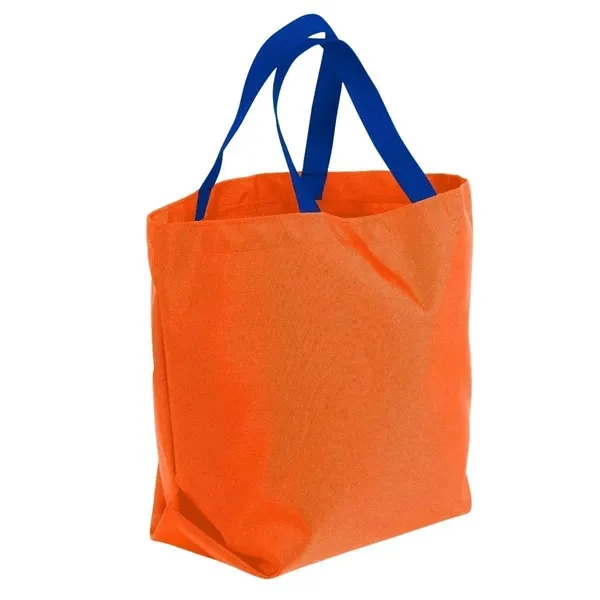 Order Custom Logo Poly Convention Expo Tote Bags-Extensive Color Options-17 Sizes.... from ASI 73775 Unionwear