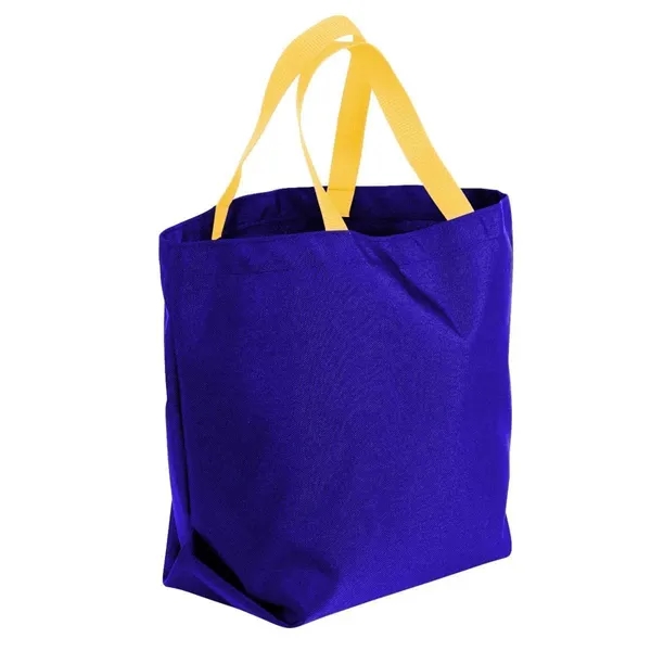 Order Custom Logo Poly Convention Expo Tote Bags-Extensive Color Options-17 Sizes.... from ASI 73775 Unionwear
