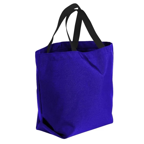 Order Custom Logo Poly Convention Expo Tote Bags-Extensive Color Options-17 Sizes.... from ASI 73775 Unionwear
