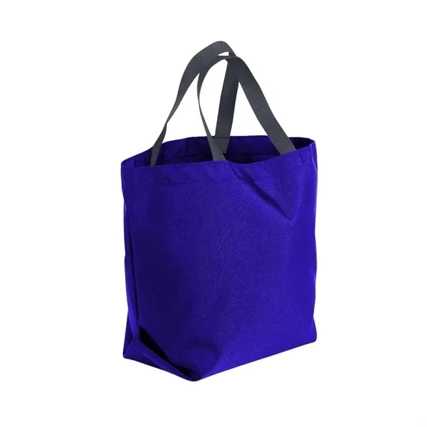 Order Custom Logo Poly Convention Expo Tote Bags-Extensive Color Options-17 Sizes.... from ASI 73775 Unionwear