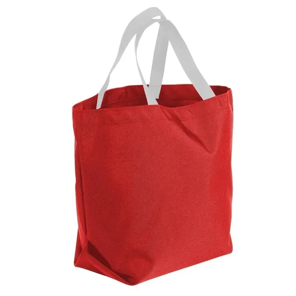 Order Custom Logo Poly Convention Expo Tote Bags-Extensive Color Options-17 Sizes.... from ASI 73775 Unionwear