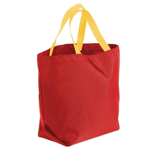 Order Custom Logo Poly Convention Expo Tote Bags-Extensive Color Options-17 Sizes.... from ASI 73775 Unionwear