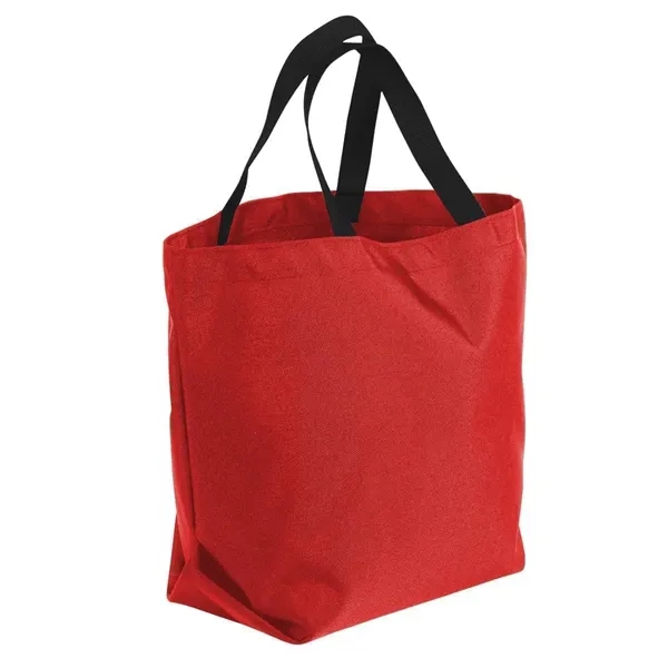 Order Custom Logo Poly Convention Expo Tote Bags-Extensive Color Options-17 Sizes.... from ASI 73775 Unionwear