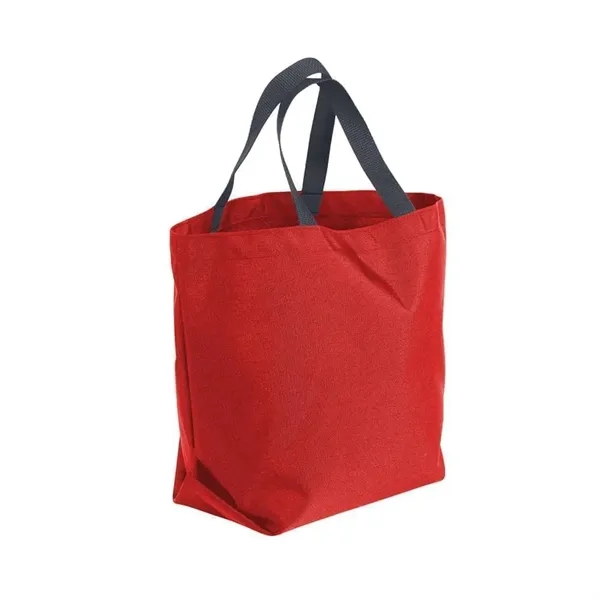 Order Custom Logo Poly Convention Expo Tote Bags-Extensive Color Options-17 Sizes.... from ASI 73775 Unionwear