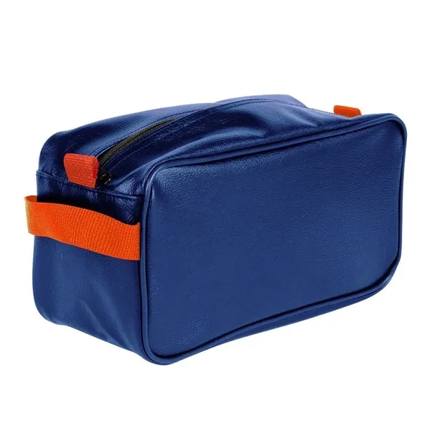 Order Custom Logo Cosmetic & Toiletry Cases-Extensive Color Options-10x5x4.5. Union Made... from ASI 73775 Unionwear