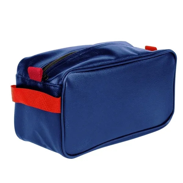 Order Custom Logo Cosmetic & Toiletry Cases-Extensive Color Options-10x5x4.5. Union Made... from ASI 73775 Unionwear