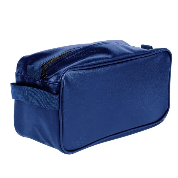 Order Custom Logo Cosmetic & Toiletry Cases-Extensive Color Options-10x5x4.5. Union Made... from ASI 73775 Unionwear