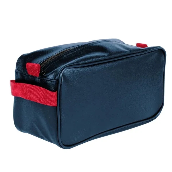 Order Custom Logo Cosmetic & Toiletry Cases-Extensive Color Options-10x5x4.5. Union Made... from ASI 73775 Unionwear