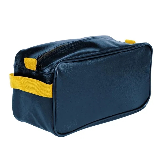 Order Custom Logo Cosmetic & Toiletry Cases-Extensive Color Options-10x5x4.5. Union Made... from ASI 73775 Unionwear