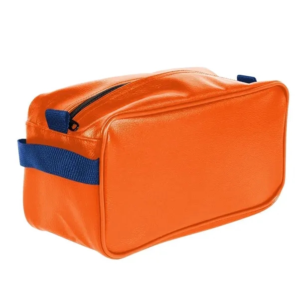 Order Custom Logo Cosmetic & Toiletry Cases-Extensive Color Options-10x5x4.5. Union Made... from ASI 73775 Unionwear