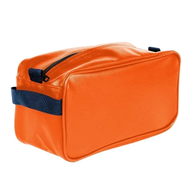 Order Custom Logo Cosmetic & Toiletry Cases-Extensive Color Options-10x5x4.5. Union Made... from ASI 73775 Unionwear
