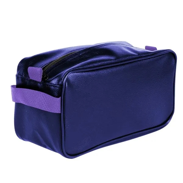 Order Custom Logo Cosmetic & Toiletry Cases-Extensive Color Options-10x5x4.5. Union Made... from ASI 73775 Unionwear
