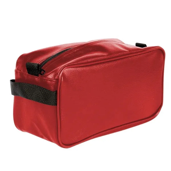 Order Custom Logo Cosmetic & Toiletry Cases-Extensive Color Options-10x5x4.5. Union Made... from ASI 73775 Unionwear