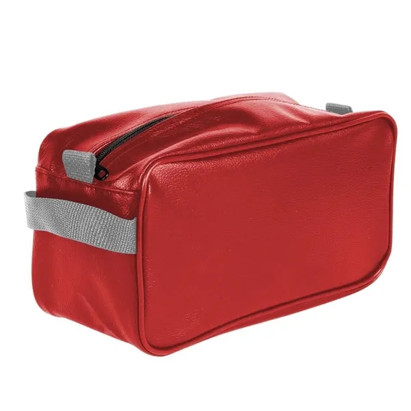 Order Custom Logo Cosmetic & Toiletry Cases-Extensive Color Options-10x5x4.5. Union Made... from ASI 73775 Unionwear