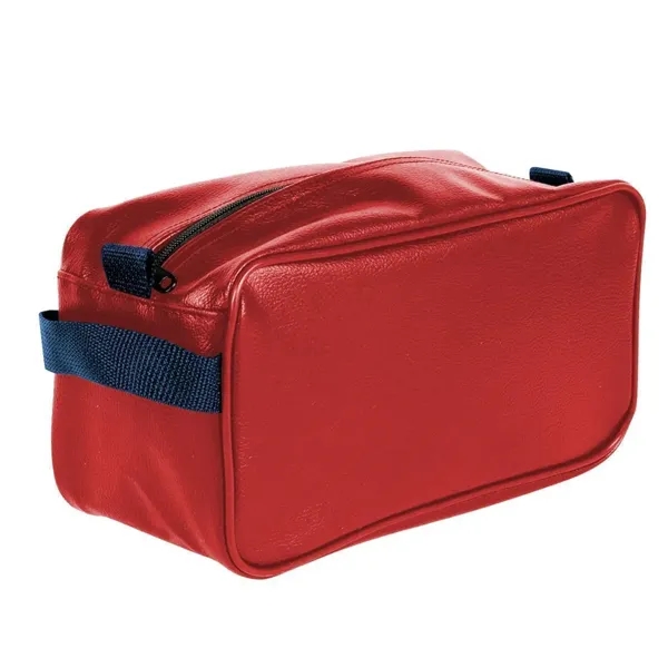 Order Custom Logo Cosmetic & Toiletry Cases-Extensive Color Options-10x5x4.5. Union Made... from ASI 73775 Unionwear
