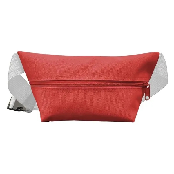 Order Custom Logo Nylon Poly Giveaway Fanny Pack-Many Color Options-10.5W X... from ASI 73775 Unionwear