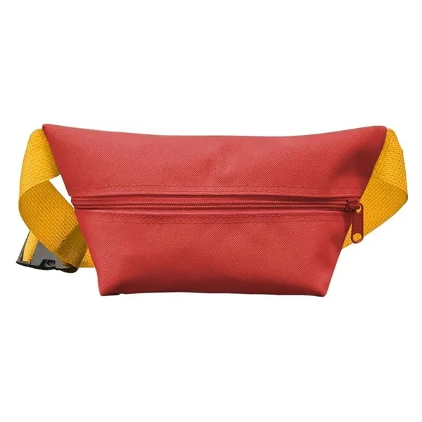 Order Custom Logo Nylon Poly Giveaway Fanny Pack-Many Color Options-10.5W X... from ASI 73775 Unionwear