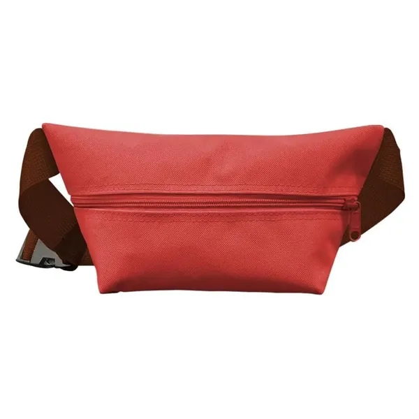 Order Custom Logo Nylon Poly Giveaway Fanny Pack-Many Color Options-10.5W X... from ASI 73775 Unionwear