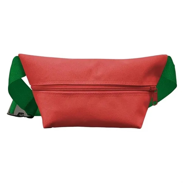 Order Custom Logo Nylon Poly Giveaway Fanny Pack-Many Color Options-10.5W X... from ASI 73775 Unionwear