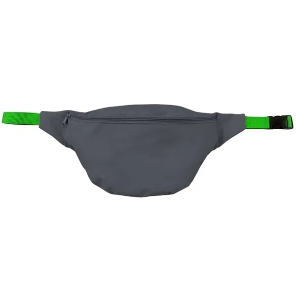 Order Custom Logo Nylon Poly Deluxe Fanny Pack-Extensive Color Options-11W X... from ASI 73775 Unionwear