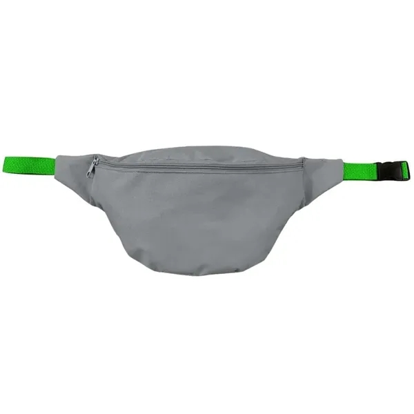 Order Custom Logo Nylon Poly Standard Fanny Pack-Many Color Options-12W X... from ASI 73775 Unionwear