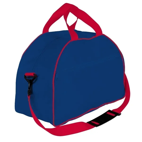 Order Custom Logo Nylon Poly Weekender Duffel Bags-Extensive Color Options-4 Sizes.... from ASI 73775 Unionwear
