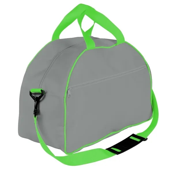 Order Custom Logo Nylon Poly Weekender Duffel Bags-Extensive Color Options-4 Sizes.... from ASI 73775 Unionwear