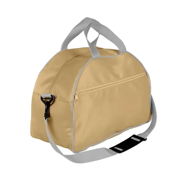 Order Custom Logo Nylon Poly Weekender Duffel Bags-Extensive Color Options-4 Sizes.... from ASI 73775 Unionwear